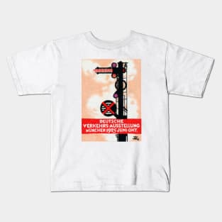 1925 German Transportation Exposition Kids T-Shirt